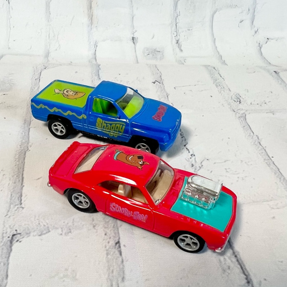 VTG Racing Champions Scooby-Doo 1996 Dodge Ram 1500 & โ69 Chevy Camaro Diecast